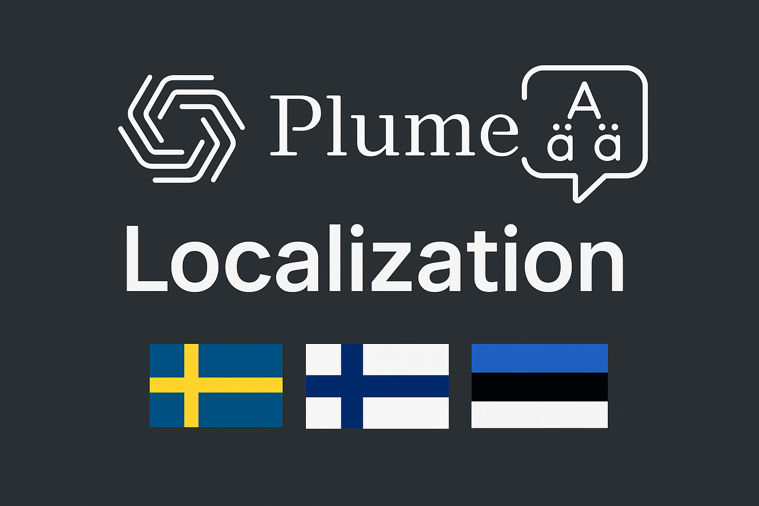 Plume Localization - Swedish, Finnish, Estonian